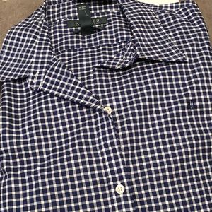 Ralph Lauren Gingham Button Down Shirt